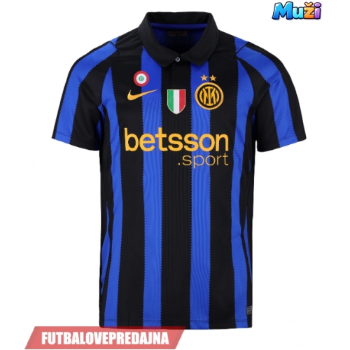 Lacne Muži Futbalové dres Inter Milan Nicolo Barella #23 2026-27 Krátky Rukáv - Domáci
